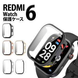 �y��ʂ����ʂ��܂邲�ƃK�[�h�z REDMI Watch 6 �J�o�[ �P�[�X ��ʕی� �V���I�~ ���b�h�~�[ �E�H�b�`6 �t�B������̌^�ی�P�[�X �ϏՌ� �y�� ��������