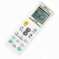 【失くしたリモコンの代用に】エアコン リモコン 汎用 クーラー 各社共通 ユニバーサルリモコン LED 国内…