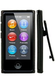 Apple iPod nano 7 デザイン カバー ケース TPU Clip Design Case (ベルトクリップ付き) アイポッドナノ 2012年 第7世...