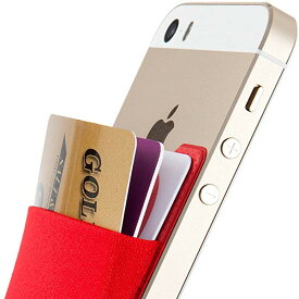 手帳型 カード入れ カード 収納 ケース SUICA PASMO パスケース iPhone android 全機種対応 Sinjiポーチベーシック2 レッド