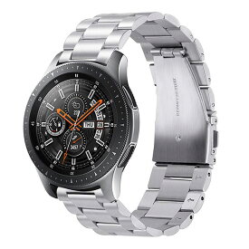Galaxy Watch バンド 46mm ステンレス 交換 互換 調整 工具付き 錆びにくい おしゃれ
