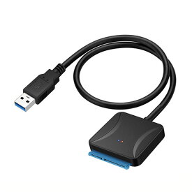 SATA USB 変換 ケーブル 変換アダプタ USB3.0 変換ケーブル 3.5/2.5インチ USAP対応 40cm