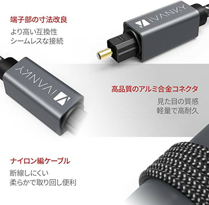 楽天市場 光デジタルケーブル 角型 4 5m Toslink 光ケーブル サウンドバー Tvスピーカー テレビ Ps4 Dacdolby Digital 7 1chまで対応 光デ Deer Shop 楽天市場 光デジタルケーブル 角型 4 5m Toslink 光ケーブル サウンドバー Tvスピーカー テレビ Ps4 Dacdolby Digital 7 1chまで対応 光デ Deer Shop