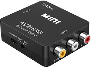 RCA to HDMIϊRo[^[ AV to HDMI ϊ AV2HDMI USBP[ut ] 1080 720P؂ւ (R|WbgHDMIɕ...
