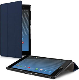 Sony Xperia Tablet Z3 Compact ケース タブレットカバー スマートカバー 保護 ソニー エクスペリア タブレット 紺色