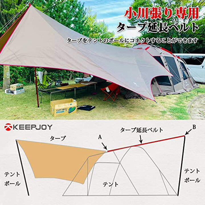 タープ延長ベルト 小川張り セッティングテープ コネクションテープ テープ 耐荷重0kg 3m 4色 高強度 ブラウン 50 Off タープ延長ベルト 小川張り セッティングテープ コネクションテープ テープ 耐荷重0kg 3m 4色 高強度 ブラウン 50 Off