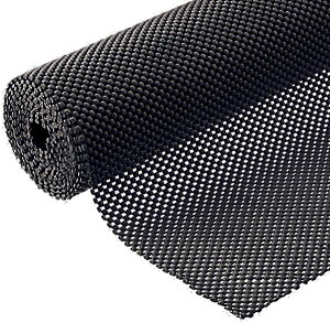 滑り止めマット 滑り止めシート 自由カット 吸音 滑り止め 丈夫 変形しにくい PVCマット 家庭 業務 車に 幅90×長さ100cm ブラック