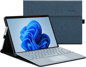 Microsoft Surface Pro 8 2021 P[X یJo[ \ʓیJo[ p X^h P[X L[{[h[\y ^ yz_[t PU X}[g Jo[ (J[ u[)