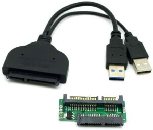 1Zbg USB 3.0 SATA 22s & SATA - Micro SATA A_v^[ 1.8C` 2.5C` n[hfBXNhCo[p \USBdP[ut 