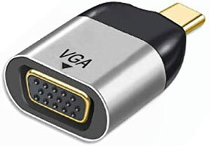 USB-C^CvC TO VGA ϊ A_v^[ Ro[^[ j^ A_v^ 1080P 60HZ ^ubg m[gp\R 
