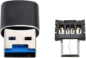マイクロUSB 5ピンOTGアダプター マイクロSD SDXC TFカードリーダー USB 3.0 送料無料