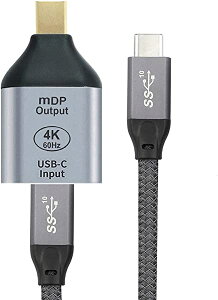 10Gbps 100W P[u USB-C Type C X  Mini Displayport ϊ DP VN HDTV A_v^[ 4K 60hz 1080p ^ubg&X}z&m[gp\Rp 