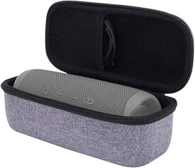 JBL FLIP6 FLIP5 Bluetooth スピーカー ケース カバー 保護 収納 アウトドア 持ち運び 外出 旅行 出張 軽量 傷 防止 衝撃吸収 完全対応 (グレー)【互換品】