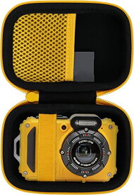 Kodak PIXPRO WPZ2 コダック コンパクトデジタルカメラ 専用 収納ケース イエロー（ケースのみ）【互換品】