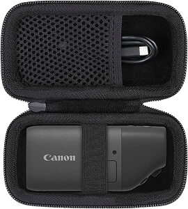 Canon fWJ PowerShot ZOOM Black Edition P[X [ ی K[h ^ y s o AEghA (P[X̂)y݊iz