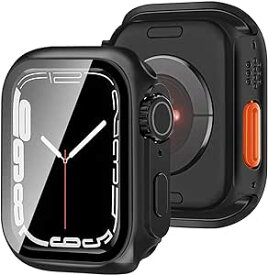 アップルウォッチ カバー Apple Watch カバー 45mm 対応 ケース と互換性があり,シリーズの外観に変換できます 対応 アップルウォッチ9/8/7 Apple Watch 9/8/7(45mm,ブラック) 送料無料