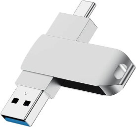 USBメモリ タイプ Type C 64GB 2in1 USB C メモリースティック フラッシュドライブ 高速データ転送 バックアップ U 両面挿し スマホ/パソコン/Android/Windows/PC/Macなどに対応 送料無料