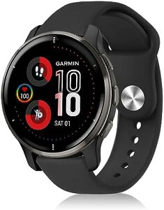 Garmin Forerunner 165 / 165 Music / Garmin Vivoactive 5 / Garmin vivomove Trend/Venu Sq 2/Sq 2 music/Venu 2 Plus poh 20mm \tg VR X|[c K[~ xg poh ߉\ ubN