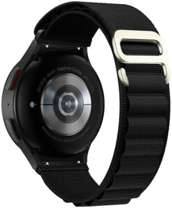 Galaxy Watch FE 40mm / Galaxy Watch 7/6/5/4 40mm 44mm / Galaxy Watch 6 Classic 43mm 47mm �o���h ���� �x���g �i�C���� G�t�b�N �y�� �ʋC�� �X�|�[�c �ւ��o���h �X�g���b�v �����o���h Galaxy Watch 5 Pro 45mm �p�i�u��