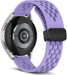Galaxy Watch FE 40mm / Galaxy Watch 7/6/5/4 40mm 44mm / Galaxy Watch 6 Classic 43mm 47mm �����p�o���h 20mm �o���h �V���R�� �}�O�l�b�g�t�� �X�|�[�c �ւ��o���h �����x���g �\�t�g ��