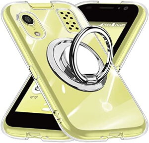 ���Z�� �L�b�Y�P�[�^�C KY-41C �P�[�X �N���A �����O�t�� TPU KY-41C �J�o�[ ��p ���΂ݖh�~ �ϏՌ� ���^ �ԍڃz���_�[�Ή� ����~�� �����h�~