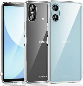 SONY Xperia 10 VI �P�[�X �N���A SO-52E SOG14 �ϏՌ� TPU+PC ���V�� �L�����v BBG ��O �� ���� SGS�F�� ���΂݂Ȃ� �����Y�ی� �X�g���b�v�z�[���t�� �G�N�X�y���A10 VI �J�o�[ Crystal Series