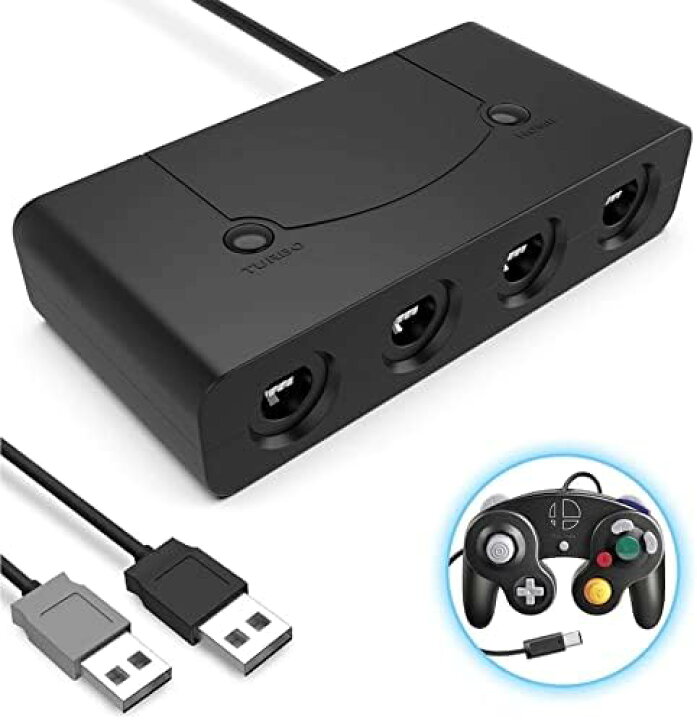 楽天市場】ニンテンドースイッチ ゲームキューブ コントローラ接続 
