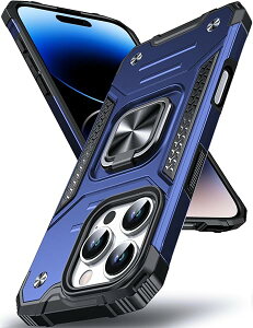 iPhone 16 Pro P[X 360x] ^ O LbNX^ht ϏՌ ԍڃz_[Ή X}zP[X ACtH16v Jo[ 6.3C` u[