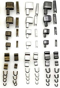 ファスナー 修理 部品 ラッチ スライダー ジッパー修理キット ファスナー 下止め ファスナー 蝶棒 ジッパー交換キット ジッパー ストッパー ジッパー修理 ファスナー メタル 簡単修理 交換