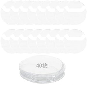 �ʃo�b�W�J�o�[ �ʃo�b�W ���[ �ی� �� �h�~ �~�` ���a63mm 40�� ���������� �o�b�W�v���e�N�^�[ ���� �ق��肩��̕ی� (57mm�p-40���Z�b�g)