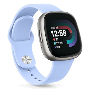 Fitbit Versa4 xg Versa3 oh tBbgrbgSense / Sense 2 xg VR ohxg _炩 VRoh ߉\ (k[hu[ Small) 