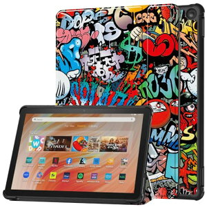 Fire HD 10 2023 P[X  Fire HD 10 13 10.1C` Jo[ ԕ G CXg ^ ϏՌ X^h@\t یP[X I[gX[v () 