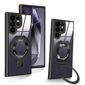 Galaxy S24 Ultra P[X O MagSafeΉ cΉ B[ ی^X^ht MNV[ S24Ultra Jo[ SC-52E SCG26 X}zP[X  ϏՌ CAX[dϖh~ ubN 