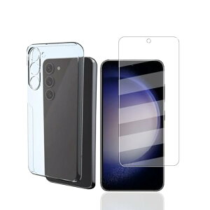Galaxy S23 (SC-51D / SCG19) tB tی Galaxy S23 tB KX CA[ wh~ Galaxy S23 P[X NA TPU ϏՌ h~ pی VR P[XGalaxy S23 KXtB + TPU Z