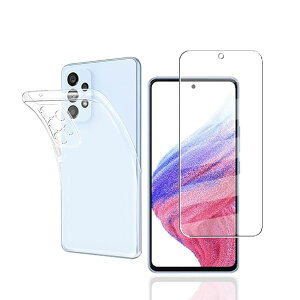 Galaxy A53 5G SC-53C SCG15 tB tی Galaxy A53 5G tB KX CA[ wh~ Galaxy A53 P[X NA TPU ϏՌ h~ pی VR P[XGalaxy A53 KXtB + TPU 