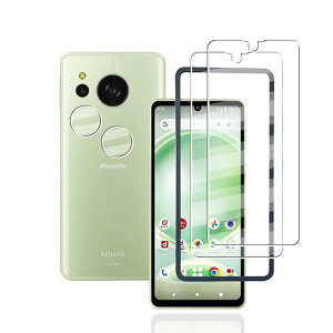 AQUOS sense8 SH-M26 2 KXtB + 2 JtB+1 KChgt tB KX t یtB 3D Touch ߗ CA[ 0.26mm^ Uh~ x Ռz w