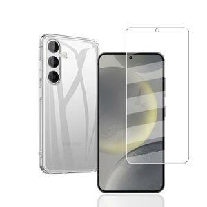 Galaxy S24 SC-51E / SCG25 tB tی Galaxy S24 tB KX CA[ wh~ Galaxy S24 P[X NA TPU ϏՌ h~ pی VR P[XGalaxy S24 KXtB + TPU Zb