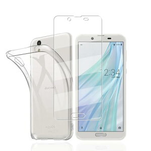 AQUOS sense2 SH-01L SHV43 SH-M08 KXtB tی tB KX CA[ wh~ AQUOS sense2 P[X NA TPU ϏՌ h~ pی VR P[X sense2 KXtB + TPU 