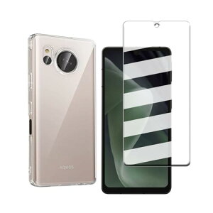 AQUOS sense7 plus KXtB tی tB KX CA[ wh~ AQUOS sense7 plusP[X NA TPU ϏՌ h~ pی VR P[X AQUOS sense7 plus KXtB + TPU 