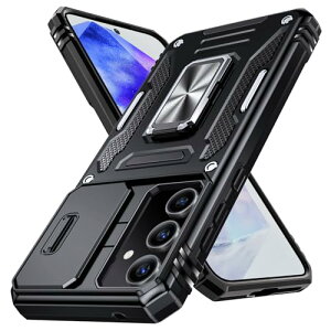 Galaxy A55 5G �P�[�X Galaxy A35 5G �P�[�X �����O�t�� �X���C�h�� �J�����v���e�N�^�[�t�� �Ռ��z�� �ی�P�[�X PC �X�^���h�@�\ �ԍڃz���_�[ ���������O �C�菝�h�~ ����~�� SC-53E SCG27 A35 5G �J�o