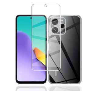 Xiaomi Redmi 12 5G P[X + KXtB Redmi 12 Jo[ \tg TPU S y Ռz h~ gѕ֗ ~ UMH ςɂ dx9H ߗ Uh~ z [1+1Zbg] 