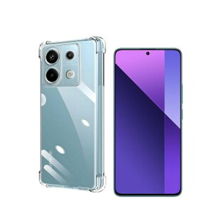 Redmi Note 13 Pro 5G / POCO X6 5G �P�[�X TPU �ی�P�[�X �y�� �Ռ��z�� �����h�~ �g�ѕ֗� ����~�߃J�o�[ ���^ �y�� �w��h�~ ���ϖh�~ �ی�P�[�X �ϏՌ� �����h�~ �����h�~ (�N���A) ��������