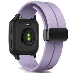 20mm �o���h Garmin Approach S50 / S44 / Forerunner 570 42mm / Garmin Vivoactive 6 / Vivoactive 5 / Forerunner 165 / 165 Music �����o���h �V���R�� �X�|�[�c �ւ��X�g���b�v �����x���g �_�炩�� ���C�t�� �����ȒP �j��