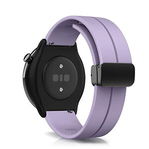 20mm �o���h Amazfit Active 2 Square / Amazfit Active 2 / Active / GTR Mini / GTS 4 Mini / GTS 4 / Bip 3 / Bip 3 Pro �����o���h �V���R�� �}�O�l�b�g�t�� �X�|�[�c �ւ��X�g���b�v �����x���g �_�炩�� �����ȒP �j����