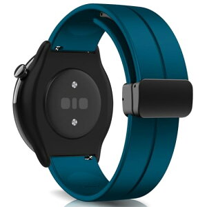 20mm �o���h Amazfit Active 2 Square / Amazfit Active 2 / Active / GTR Mini / GTS 4 Mini / GTS 4 / Bip 3 / Bip 3 Pro �����o���h �V���R�� �}�O�l�b�g�t�� �X�|�[�c �ւ��X�g���b�v �����x���g �_�炩�� �����ȒP �j����