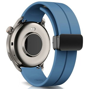 22mm oh Amazfit Helio Strap / Amazfit Balance 2 / Balance / Bip 6 / Bip 5 / Bip 5Unity / GTR 4 / GTR 3 Pro oh VR }Olbgt X|[c ւXgbv xg _炩 ȒP jp -