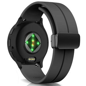 送料無料 22mm バンド Garmin Forerunner 570 47mm / Garmin Venu 3 45mm / Venu 2 / Forerunner 265 / Forerunner 255 / 255 Music / vivoactive 4 交換バンド シリコン スポーツ 替えストラップ 交換ベルト 柔らかい 磁気付き 装