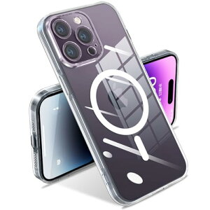 iPhone 14 Pro Max P[X MagSafe NA ^ ϏՌ }Olbg ACtH14 Pro Max }OZ[t  _炩 Jo[ Փ˖h~Xgbv CX[d ^ MU y TPU \tgP