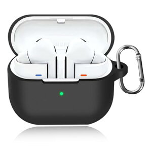 Galaxy Buds 3 / Buds 3 Pro �P�[�X �J�o�[ �V���R�� �ی�P�[�X�[�d�֗� �S�ʕی� �����h�~ ����~�� �y�� �L�Y�h�~ �X���� ���^ ���s �ϏՌ� �h�o-�u���b�N ��������