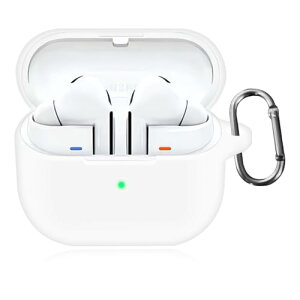 Galaxy Buds 3 / Buds 3 Pro �P�[�X �J�o�[ �V���R�� �ی�P�[�X�[�d�֗� �S�ʕی� �����h�~ ����~�� �y�� �L�Y�h�~ �X���� ���^ ���s �ϏՌ� �h�o-�z���C�g ��������